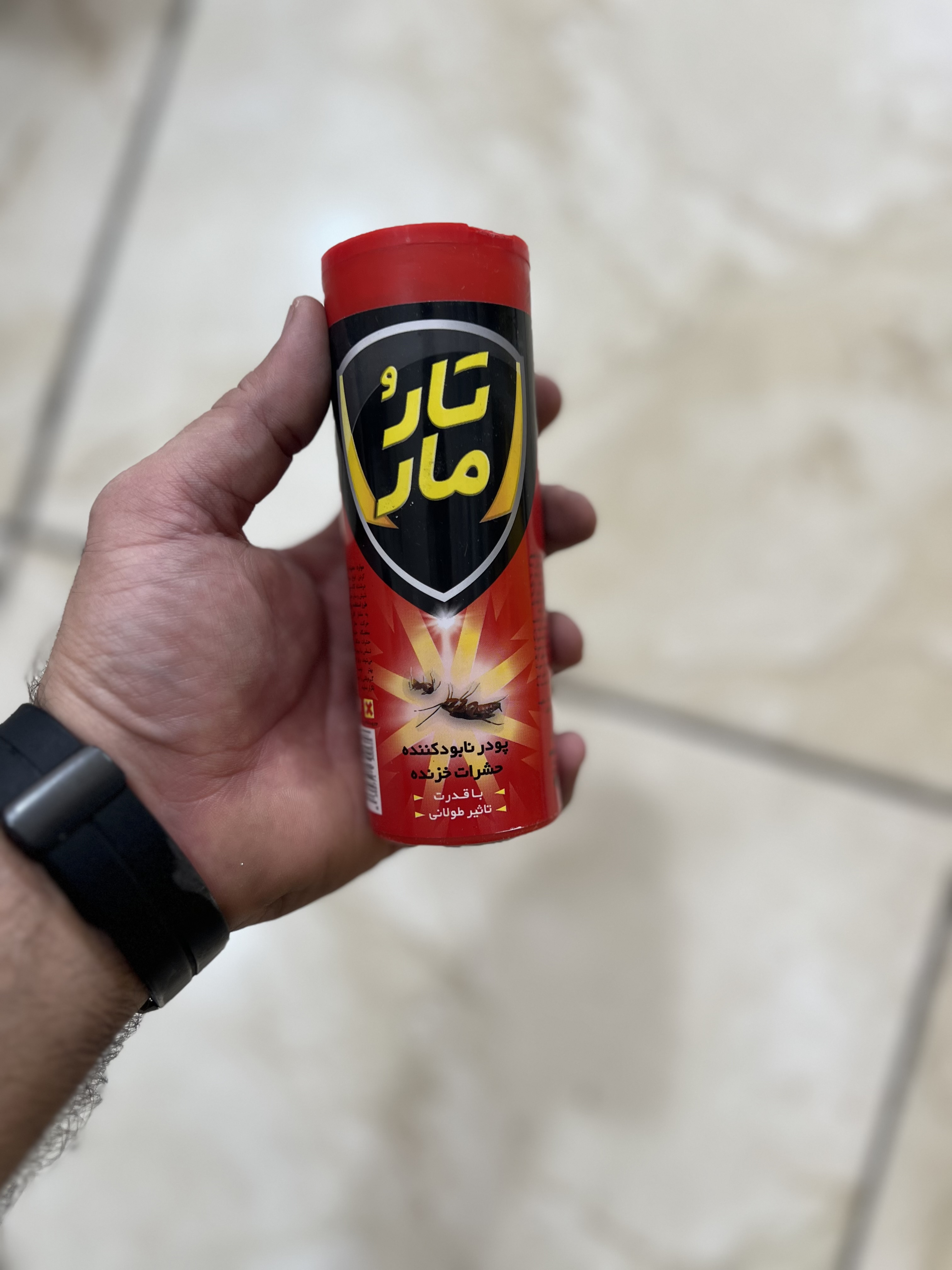 پودر حشره کش تار و مار ۱۰۰ گرم (مورچه، سوسک و …)