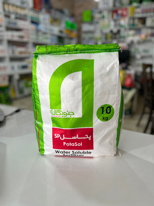کود سولو پتاس (سولفات پتاسیم) پتاسل جنوبگان ۱۰ کیلوگرم