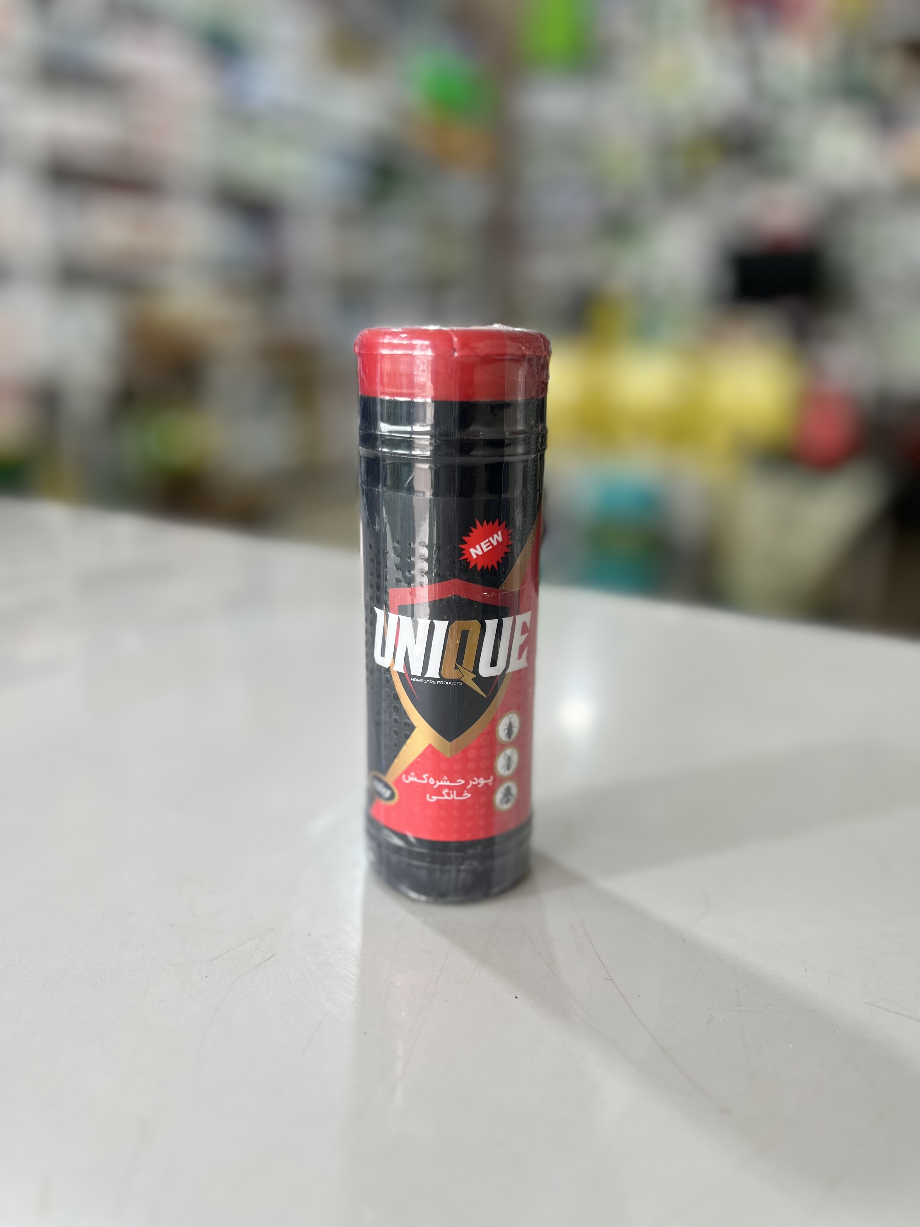 پودر حشره کش خانگی سایپرمترین یونیک گلسم ۱۰۰ گرم (سوسک، مورچه و مگس)